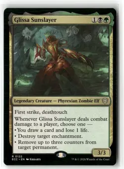 Glissa Sunslayer Commander: Lorwyn Eclipsed Regular MTG - Image 1