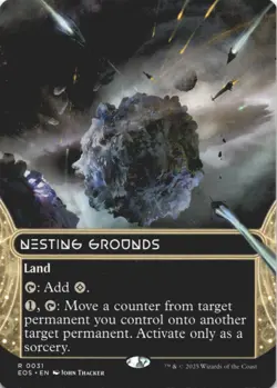 MTG Nesting Grounds (0031) (Borderless) Normal NM Edge of Eternities: Stellar Si - Image 1