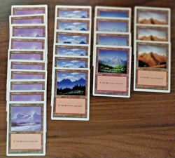 23x Mountain Basic Land - LP - 5th Edition - SPARROW MAGIC mtg - Image 1