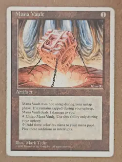 Mana Vault - 4th Edition - Lightly Played | MTG - Image 1