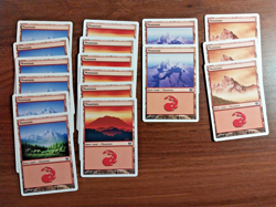 17x Mountain Basic Land - LP - 8th/9th Edition - SPARROW MAGIC mtg - Image 1