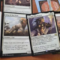 ***CATS's Equipped Purrrrrre White*** Tribal Custom COMMANDER MAGIC DECK MTG Fun - Image 1