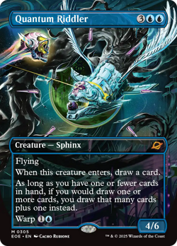 Quantum Riddler (REGULAR) x1 - MTG Edge of Eternities EOE #305 - Image 1