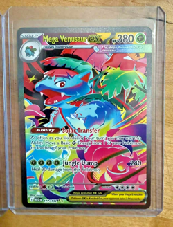 2025 Pokemon Mega Evolution Venusaur ex Special Illustration Rare #177/132 - Image 1