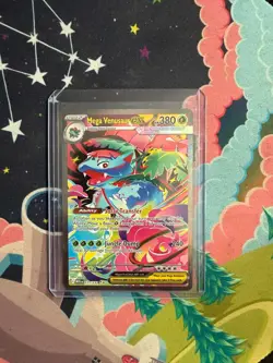 2025 Pokemon Mega Evolution Venusaur ex Special Illustration Rare #177/132 - Image 2