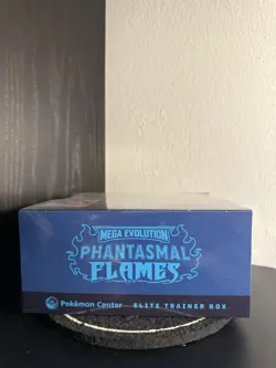Phantasmal Flames Pokemon Center Elite Trainer Box (ETB) - Factory Sealed - Image 3