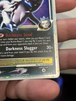 2009 Pokemon, Supreme Victors, #141/147 Absol G Lv.X, Holo Ultra Rare NM - Image 4