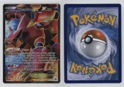 Full Art - Volcanion EX Pokemon XY Steam Siege #107 - Image 3