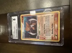 Pokemon TCG CGC 8 NM Kabutops 10/108 Power Keepers Holo Rare 2007 - Image 2