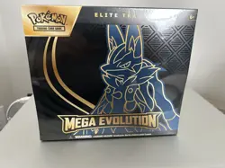 Pokemon TCG Mega Evolution Lucario Elite Trainer Box (ETB) SEALED - Image 1