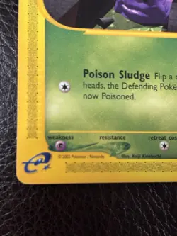 Pokemon TCG Grimer Aquapolis Non-Holo Card 79/147 Vintage Nintendo - Image 5