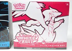 Pokemon Center Black Bolt and White Flare ETB Elite Trainer Box Set of 2 Sealed - Image 2