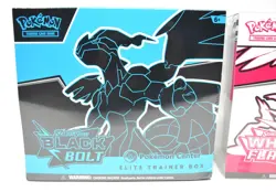 Pokemon Center Black Bolt and White Flare ETB Elite Trainer Box Set of 2 Sealed - Image 3