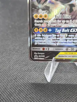 Pikachu & Zekrom GX SM168 Pokemon SM Promos - LP - Image 5