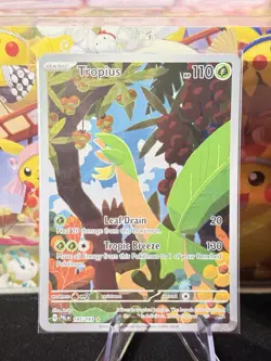 Tropius 195/193 Pokemon SV02: Paldea Evolved Illustration Rare English Near Mint - Image 1
