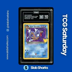 2021 POKEMON SWORD & SHIELD CELEBRATIONS #8/82 DARK GYARADOS CLASSIC COLLECTION - Image 1