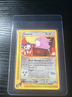 Chansey 72/165 Uncommon Expedition WOTC Vintage Pokemon 2002 - Image 1