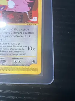 Chansey 72/165 Uncommon Expedition WOTC Vintage Pokemon 2002 - Image 5