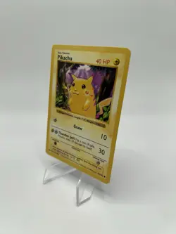 Pokemon TCG Pikachu RED Cheeks Base Set Shadowless 58/102 - MP - Image 4