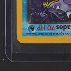 2000 POKEMON TEAM ROCKET #8/82 DARK GYARADOS HOLO RARE - Image 4