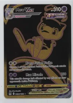 Full Art - Mew VMAX Pokemon Sword & Shield Lost Origin Trainer Gallery #TG30 - Image 1