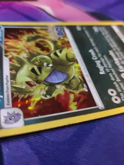 Pokemon TCG Tyranitar Pokemon GO 043/078 Holo Rare NM/M - Image 3