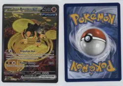 Iron Boulder ex Special Illustration Rare Pokemon Temporal Forces TEF #207 - Image 3