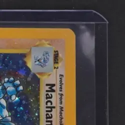 1999 POKEMON BASE SET UNLIMITED 1ST EDITION #8/102 MACHAMP HOLO RARE - Image 5