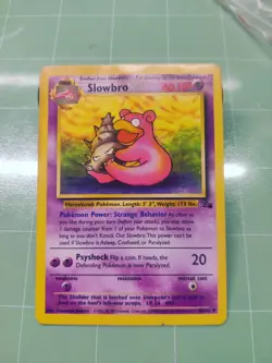 Pokemon TCG Slowbro 43/62 Fossil Unlimited - Image 1