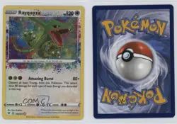 Amazing Rare - Rayquaza Pokemon Sword & Shield Vivid Voltage #138 - Image 3