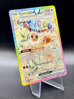 Eevee ex 167/131 SIR Pokemon Prismatic Evolutions Holo NM/M - Image 1