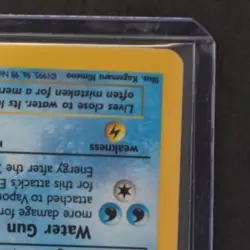 1999 POKEMON JUNGLE #12/64 VAPOREON HOLO RARE - Image 5