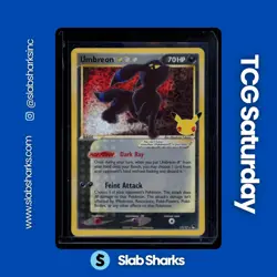 2021 POKEMON SWORD & SHIELD CELEBRATIONS #17/17 UMBREON CLASSIC COLLECTION - Image 1