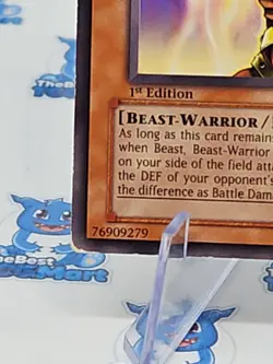 Enraged Battle Ox IOC-070 1st ED Rare Yugioh LP - Image 2