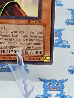 Enraged Battle Ox IOC-070 1st ED Rare Yugioh LP - Image 3