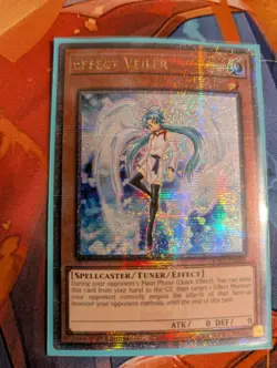 Effect Veiler - Yu-gi-oh RA01-EN003 Quarter Century Rare 1st edition - Image 1