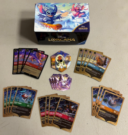 Disney Lorcana Winterspell League Promo Card Set x20+Counter+Storage Box+Sticker - Image 1