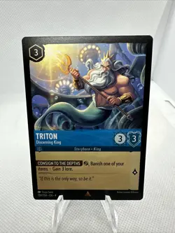 Triton Discerning King 159/204 Rare Disney Lorcana Ursula’s Return - Image 1