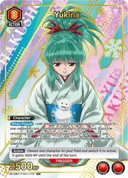 Yukina Alternate Art Foil - UE13BT/YYH-1-113 NM - Union Arena - Image 1