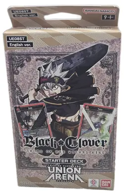 Bandai TCG Union Arena: Black Clover Factory Sealed Starter Deck Box 50 Cards - Image 2