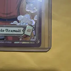 Naruto Uzumaki NRV01-SP-001L5 English Naruto Kayou Card Heavens Scroll NM - Image 4