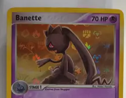 Pokemon Collectible Cards, Banette, Holo, 1/101, Hidden Legends, 2004 - Image 2
