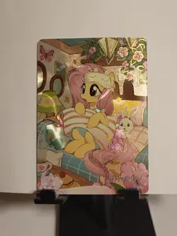 Kayou My little Pony CCG Card HY10-UR-005 Fluttershy Pajamas Mint - Image 1