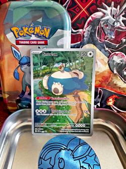 Pokemon Snorlax SVP 051 Holo Black Star Promo Card 151 - Image 1