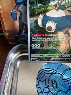Pokemon Snorlax SVP 051 Holo Black Star Promo Card 151 - Image 5