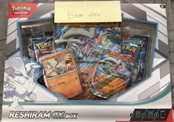 Pokemon TCG: Reshiram ex Box Target Exclusive 4PKS & 3 Promo Cards Sealed NIB - Image 1