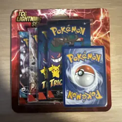 Pokemon TCG Lightning Set 6 Packs + 1 Card Factory Sealed - Image 1