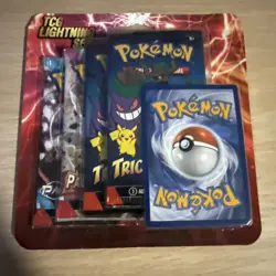 Pokemon TCG Lightning Set 6 Packs + 1 Card Factory Sealed - Image 2