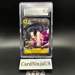 CGC MINT+ 9.5 Boa Hancock P-115 Promo Card V JUMP Limited One Piece Card game - Image 1