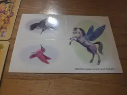Bella Sara Royalty Hummingbird Horse Pegasas Trading Cards Foil & Sticker - Image 4